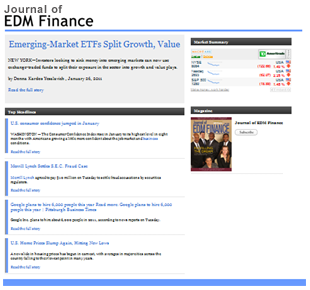 Journal of EDM Finance